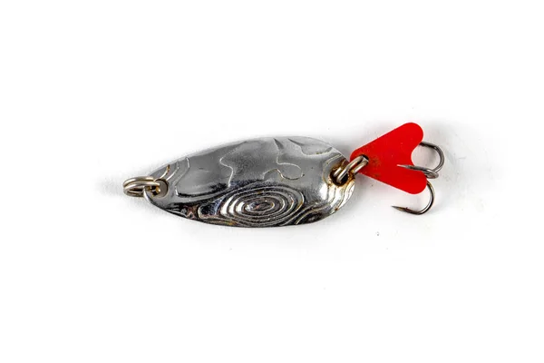 Металева приманка для хижих риб — стокове фото
