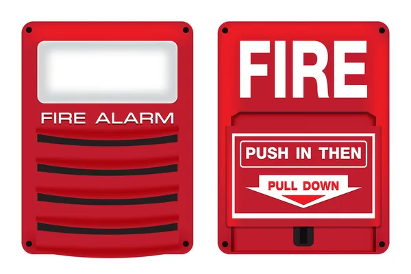 화재 안전 표지판 — 스톡 벡터