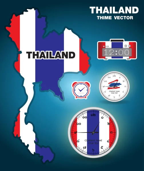 Thajsko náprstek — Stockový vektor