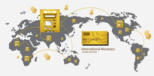 International Monetary — Stock Vector