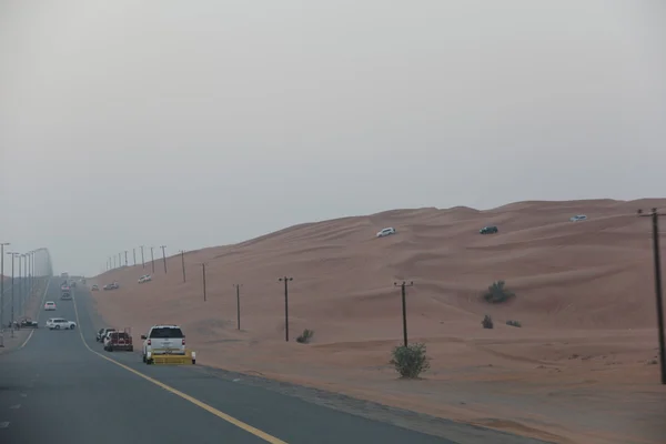 Safari en el desierto Dubai — Foto de Stock
