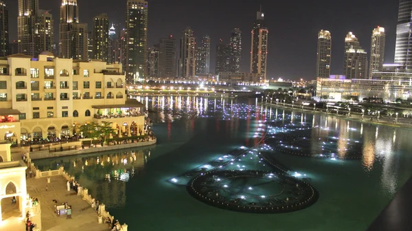 Burj-Khalifa-Brunnen — Stockfoto