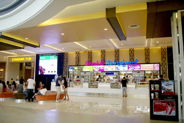 Cinema theater entrance — Stock Photo, Image