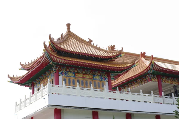 Arquitetura do templo chinês — Fotografia de Stock