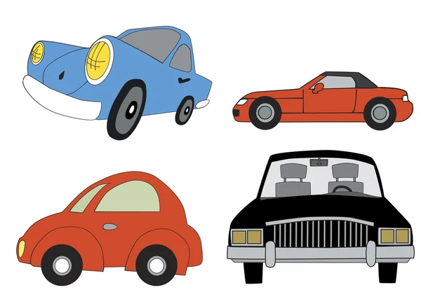 Carro cartoon vector —  Vetores de Stock