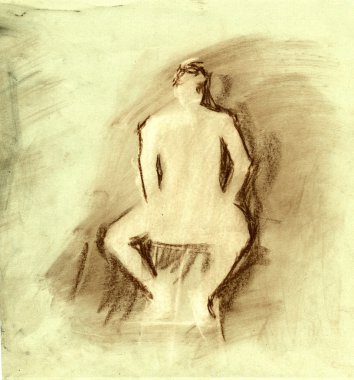 adam portre çizim