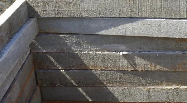 Concrete layers texture — Stock Photo, Image