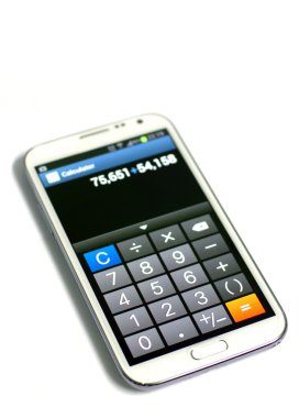 telefon, akıllı telefon hesap makinesi işlevi