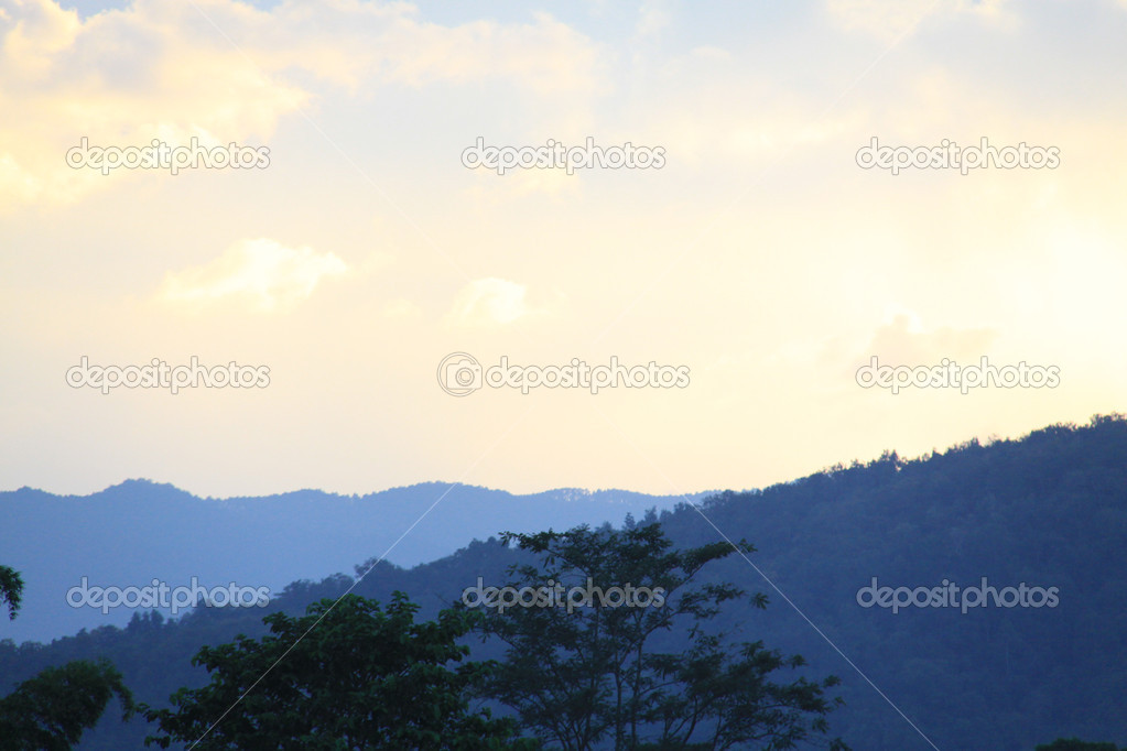 mountain pastel sky beautiful background