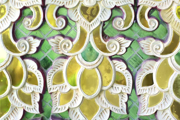 Temple glass decorative detail — Stock Photo, Image