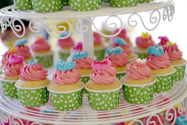 Cupcakes tier — Stockfoto