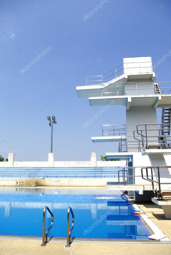 olympic pool diving