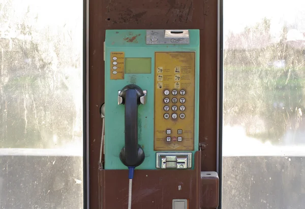 Classic telephone booth — Stock Photo, Image