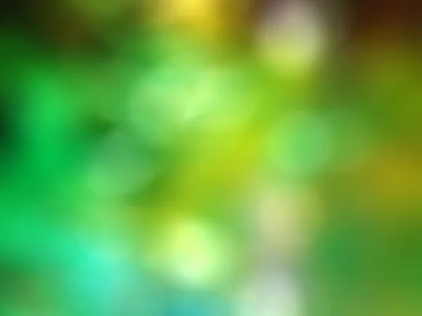 Oskärpa grönt ljus abstrakt bakgrund — Stockfoto