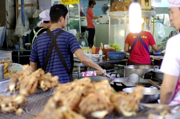 Open kitchen in asia — Stock Photo, Image