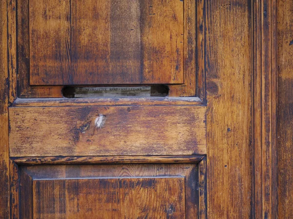 Vintage houten deur detail — Stockfoto