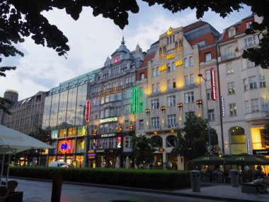 shops in Prague clipart