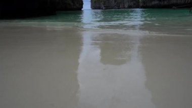 Ao losama krabi Tayland Andaman deniz manzaralı turistik yer Salgın hastalıktan dolayı kimse yok