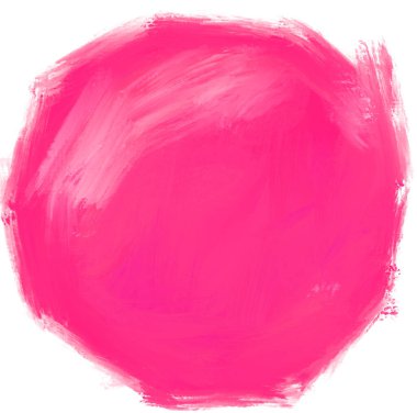 Dairesel küre, yağlı boya, vuruş dokusu, kutu şekli, sanatsal sanat.