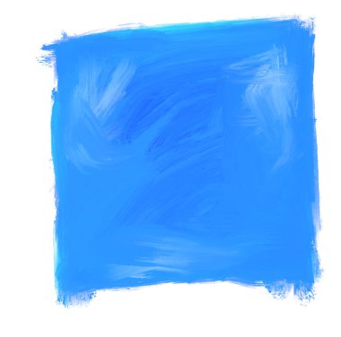 Kare şeklindeki yağlı boya çizim dokusu sanat kutusu