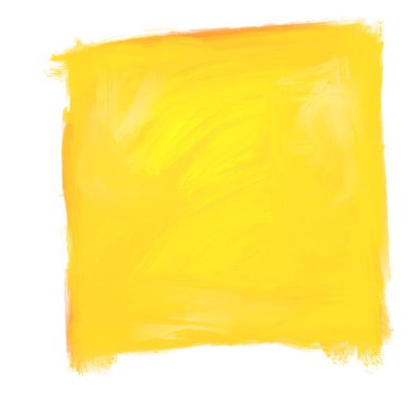 Kare şeklindeki yağlı boya çizim dokusu sanat kutusu