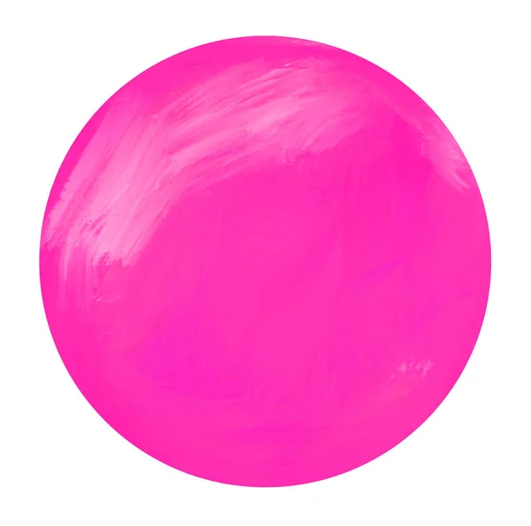 圆形球面油画笔触质感盒艺术艺术 — 图库照片