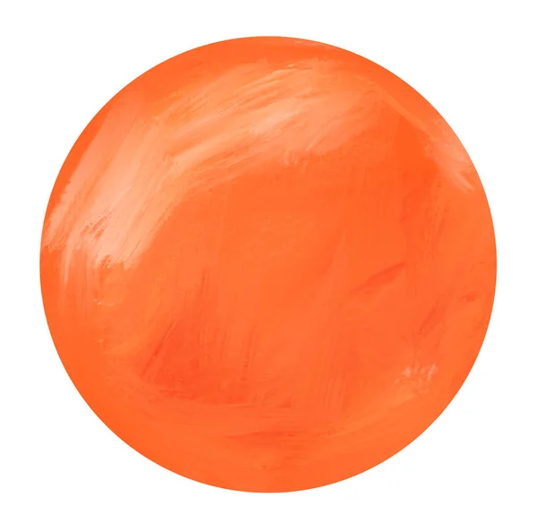 Circular Sphere Oil Painting Stroke Texture Shape Box Artistic Art — Foto de Stock