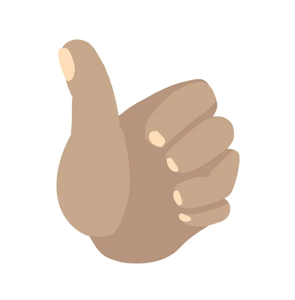 Hand Thumb Illustartion Phone Action Gesture Drawing Icon — Stock Photo, Image