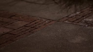  Gece vakti bahçe yolu için Laterite taş desenleri tasarlandı.