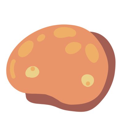 Okyanusun altında hayvan ve mercan boho organik el çizimi ikonu