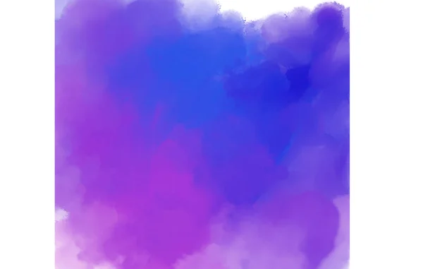 Purple Blue Paint Colors Mixing Background Artistic Background — Stock Photo, Image