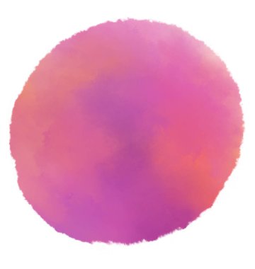 Soyut şekil suluboya resim elementlerini serbest bırak