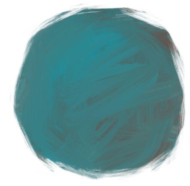 Çember yağlı fırça grung boyama daire arkaplan çizim sanatı