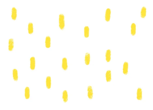 Rain Dots Forma Linea Giù Astratto Organico Disegnato Mano Illustrazione — Foto Stock