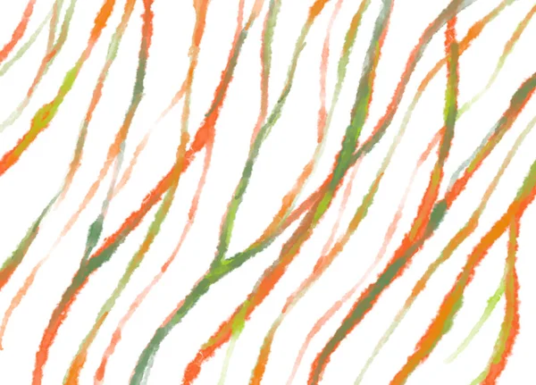 Decorate Floral Elements Autumn Orange Branch Organic Watercolor Painitng Illustration — Stock Photo, Image