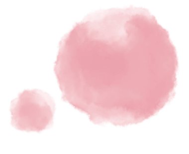 Güller pembe kırmızı turuncu renkte sulu boya yumuşak organik sanat elementlerini düşürür.