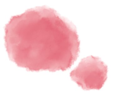 Güller pembe kırmızı turuncu renkte sulu boya yumuşak organik sanat elementlerini düşürür.