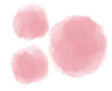 Güller pembe kırmızı turuncu renkte sulu boya yumuşak organik sanat elementlerini düşürür.