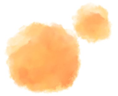 Güller pembe kırmızı turuncu renkte sulu boya yumuşak organik sanat elementlerini düşürür.