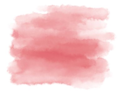 Güller pembe kırmızı turuncu renkte suluboya yumuşak organik sancak