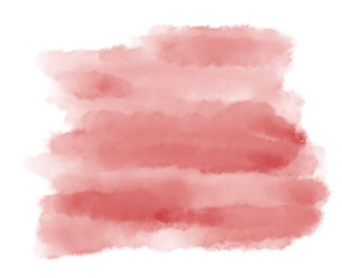 Güller pembe kırmızı turuncu renkte suluboya yumuşak organik sancak