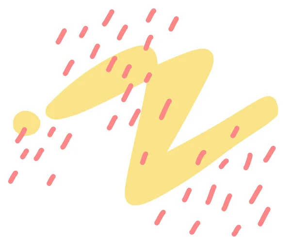 Kid Pastell Spaß Bunt Freeform Bio Boho Doodle Form Hand — Stockfoto