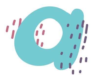 Freeform el çizimi organik element pastel renk şeması en az dekorasyon unsurları boho stili sanat