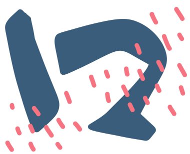 Freeform el çizimi organik element pastel renk şeması en az dekorasyon unsurları boho stili sanat