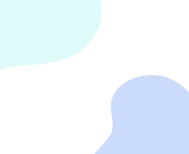 Dekorasyon çizimi için yumuşak organik damlacık pastel elementler