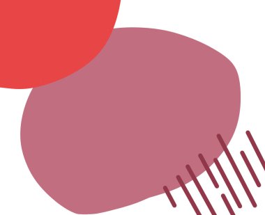 El çizimi damlası ve paralel grafik çizgileri kalça organik sanat soyut elementleri