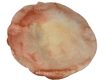 Suluboya benekli sanatsal element el yazısı kağıt üzerindeki organik resim izole dokuyu kes