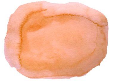 Suluboya benekli sanatsal element el yazısı kağıt üzerindeki organik resim izole dokuyu kes