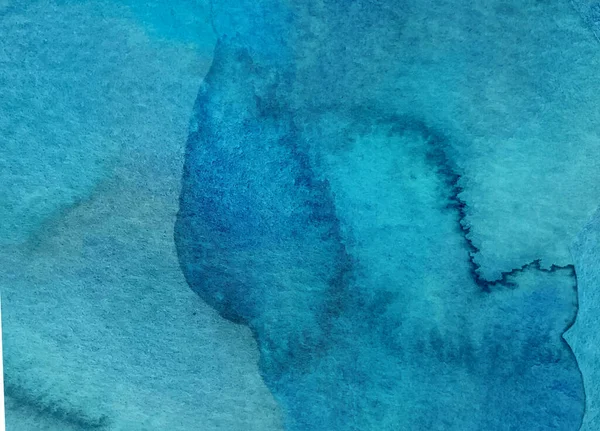 Watery Watercolor Full Background Paper Paint Texture Wallpaper Art — ストック写真