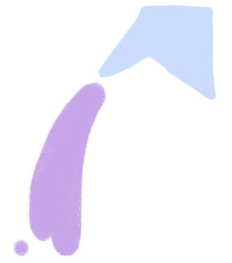 Cafe element for coffee shop doodle hand sketch style pastel illustration art